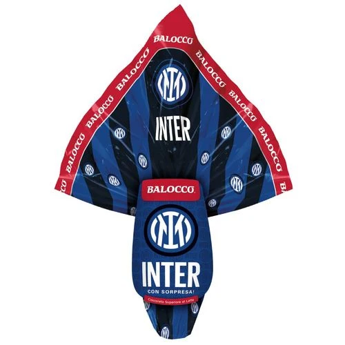 Balocco Inter Milan Milk Chocolate Easter Egg Surprise – 8.47 oz (240g)