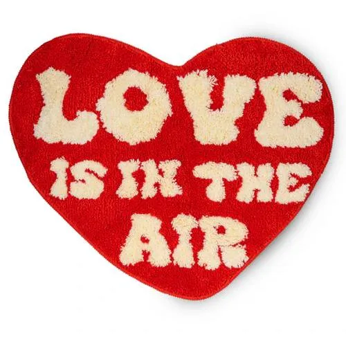 WD LIFESTYLE Tappeto Colorato E Vivace Decoro Love Is Air 65X55 Cm Rosso Amsterdam Line - 861LOV