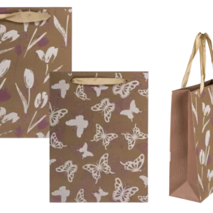 CRAFT PAPER BAG SPRING DECOR GROKA