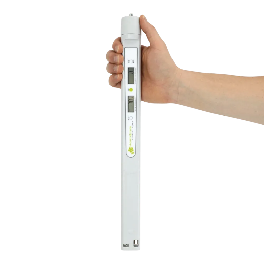 Tester nutriente di Hortistick per pH, EC e temperatura