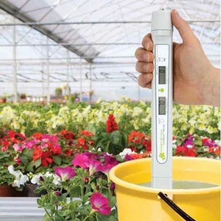 Tester nutriente di Hortistick per pH, EC e temperatura