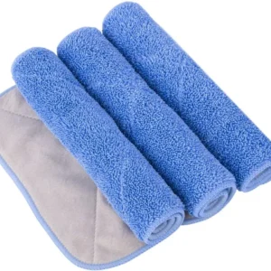 MR.SIGA Professional Microfiber Mop Refills, Pack 3, Size: 42cm X 23cm