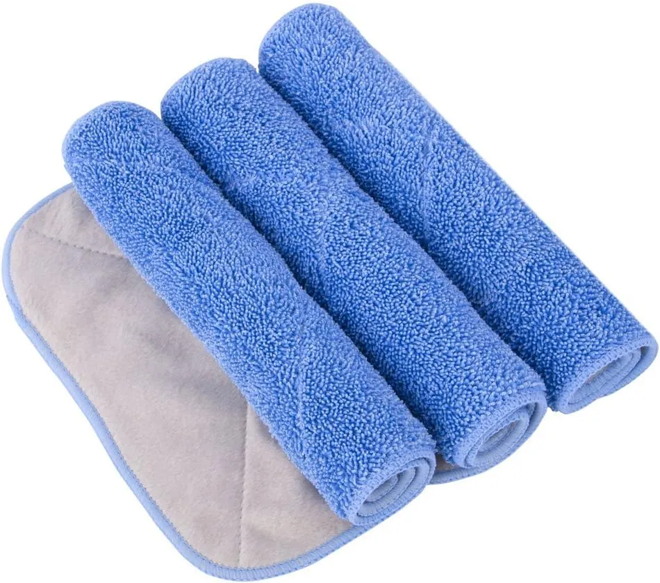 MR.SIGA Professional Microfiber Mop Refills, Pack 3, Size: 42cm X 23cm