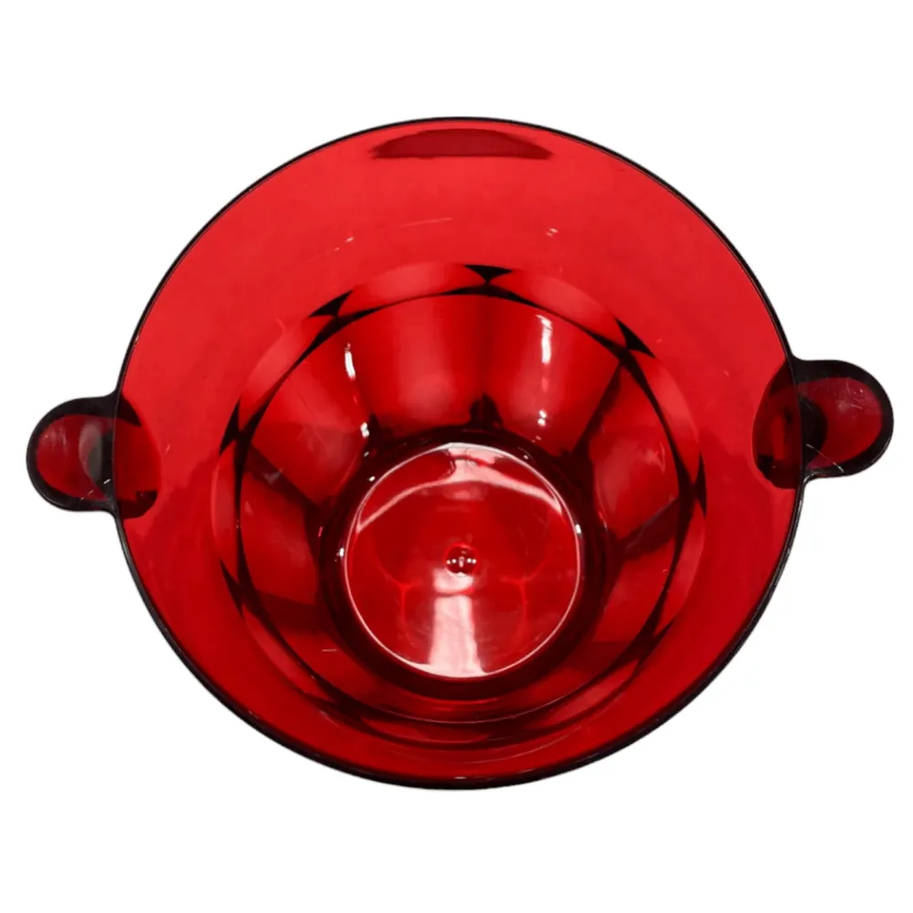 Mario Luca Giusti Harrietta Acrylic Ice Bucket Red