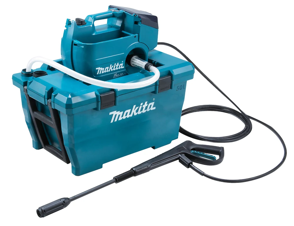 Makita DHW080ZK – Idropulitrice Portatile 18V×2 LXT 36 V Brushless 80 bar Blu e Giallo