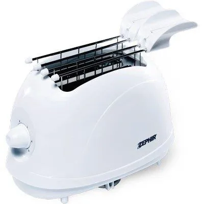Tostapane Zephir ZHC475 750W con 2 Pinze Inox e Timer Automatico