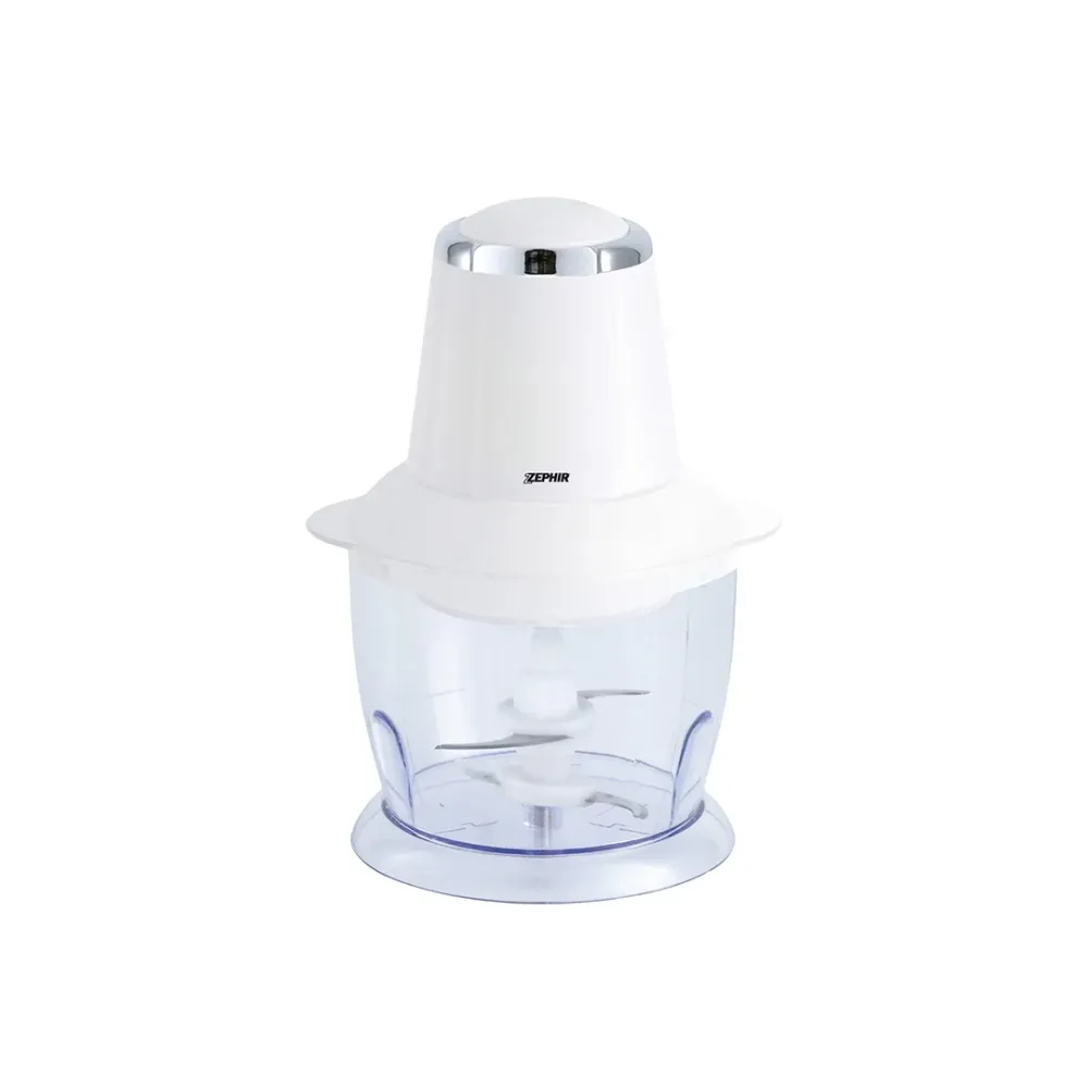 Tritatutto Verticale Zephir ZHC4608 300W con Bicchiere Vetro 750 ml