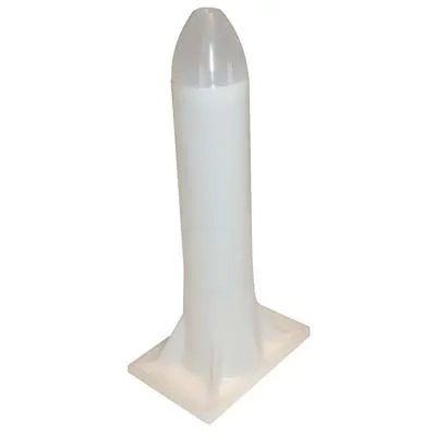 Tubo Ogiva per Insaccati Ø125 mm Polipropilene Bianco Alimentare PPL