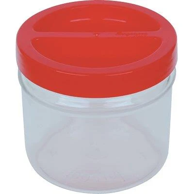 Vaso Vetro Ortes 1000 Ml con Tappo Vite per Conserve e Alimenti