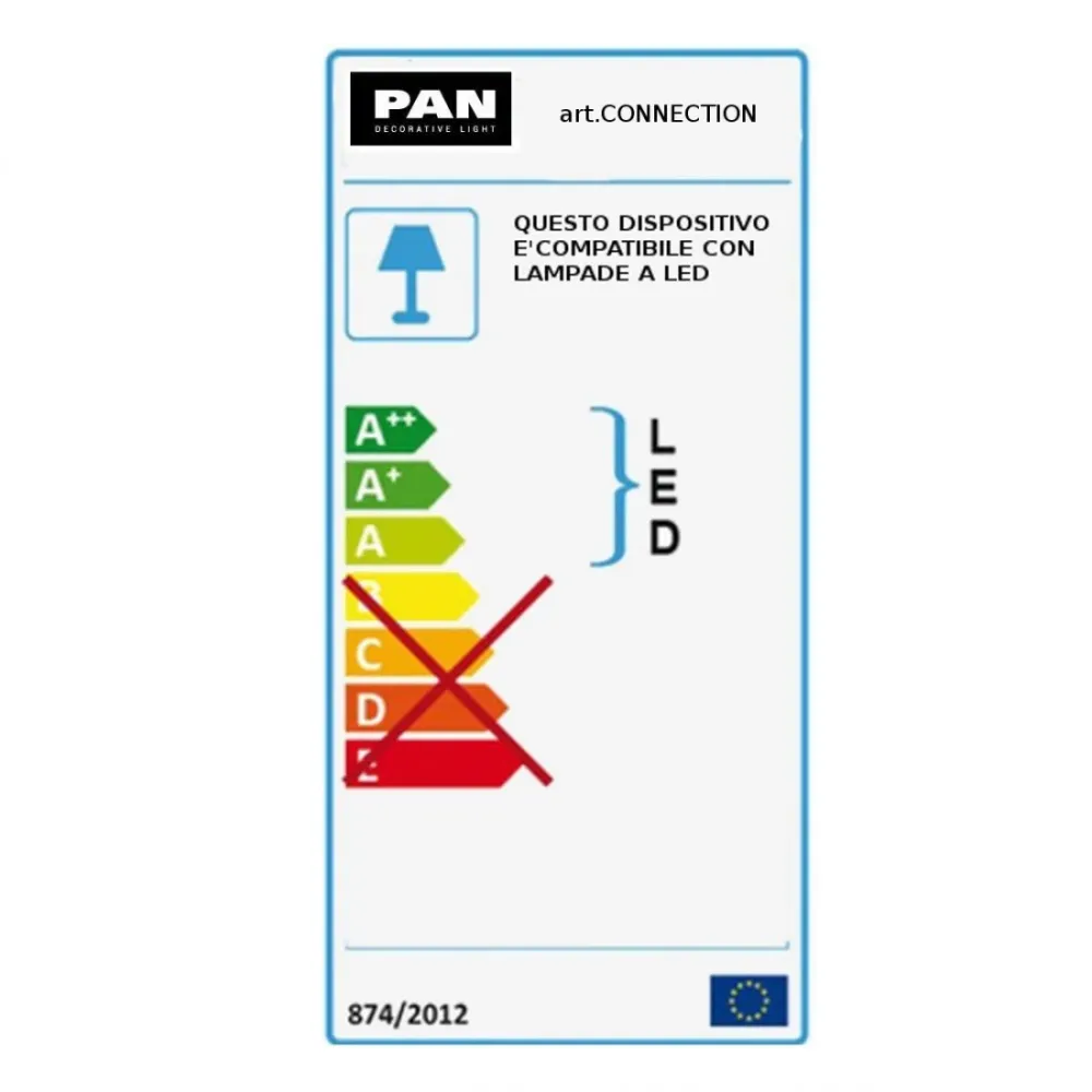 Connection | Est01004 | Lampada Da Parete Per Esterno, Ip54, E27, Bianco, Biemissione Energia Solare