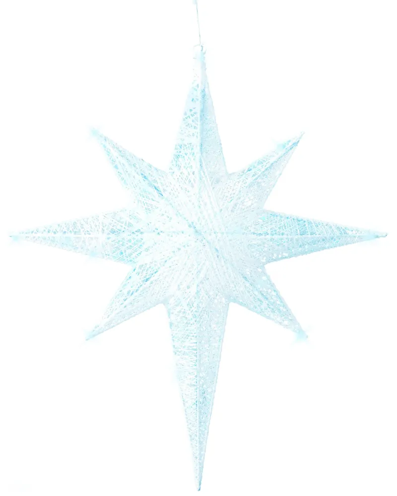 Faretto con Sensore Decorazione LED da esterno bianco 67 cm OSMA
