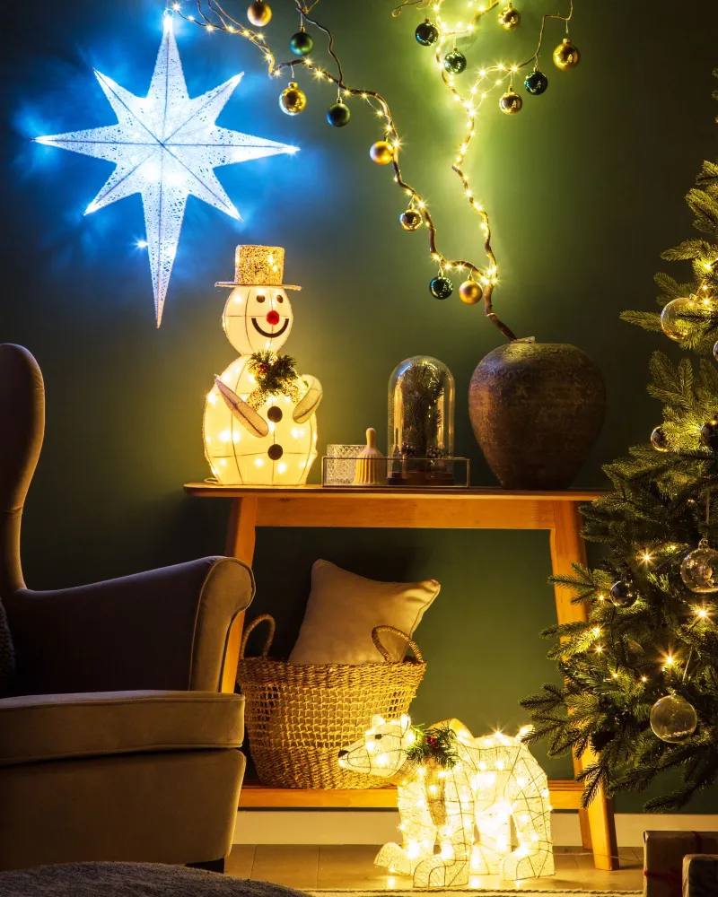 Lampioncino da Percorso Outdoor LED Decoration Bear 34 cm White SIVULA
