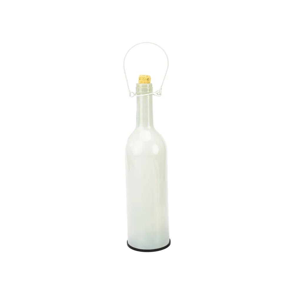 Bottiglia Vetro con LED e Manico