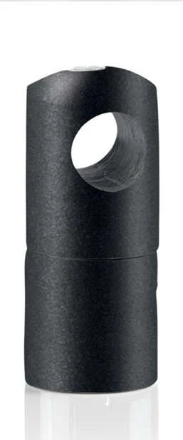 Supporto Cavo Metallo Nero 15X30Mm