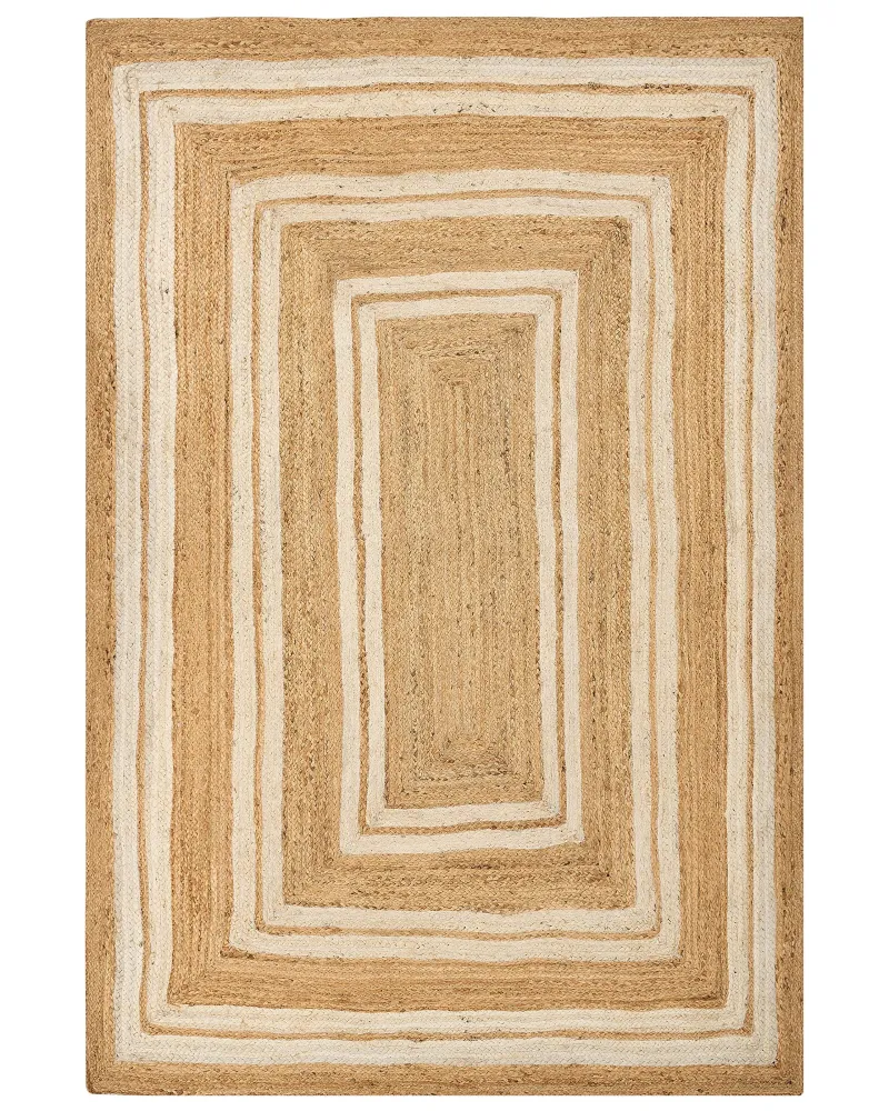 Tappeto iuta crema 200 x 300 cm ELMALI
