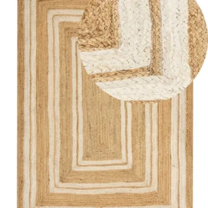 Tappeto iuta panna 160 x 230 cm ELMALI