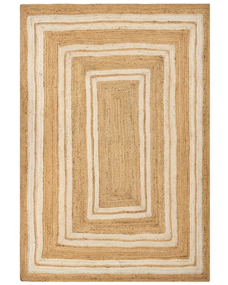 Tappeto iuta panna 160 x 230 cm ELMALI