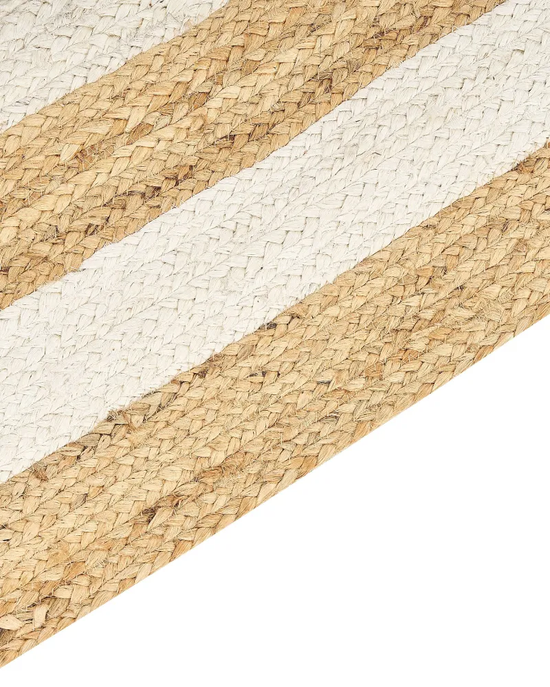 Tappeto iuta panna 300 x 400 cm GEMEREK