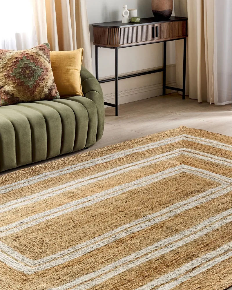 Tappeto iuta sabbia 200 x 300 cm ELMALI