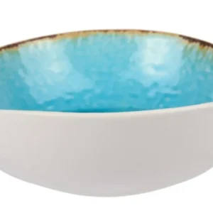 Insalatiera Laguna Azzurro bio, 19x17,5x6 cm
