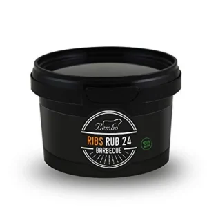 Ribs - BBQ Rub 24 - Miscele di Spezie per Barbecue e Marinatura - Bembo 220 g