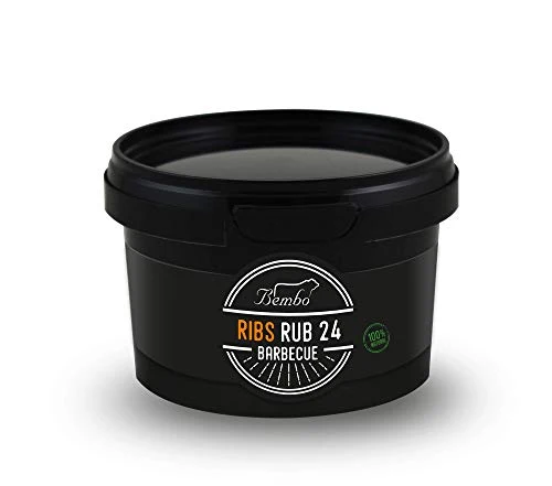 Ribs - BBQ Rub 24 - Miscele di Spezie per Barbecue e Marinatura - Bembo 220 g