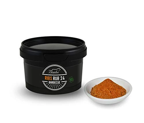 Ribs - BBQ Rub 24 - Miscele di Spezie per Barbecue e Marinatura - Bembo 220 g
