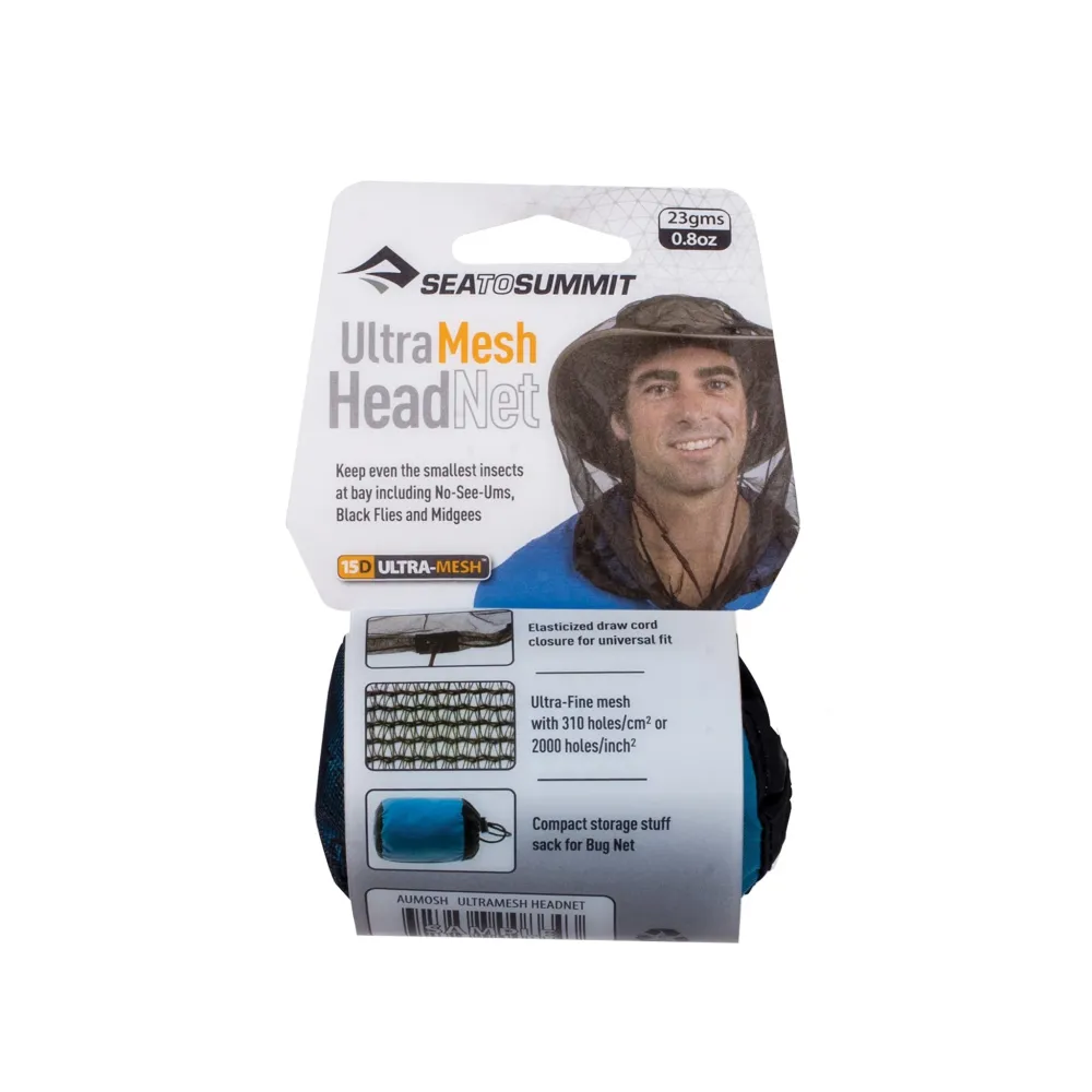 Zanzariera per la testa Ultra-Fine Mesh Mosquito Head Net