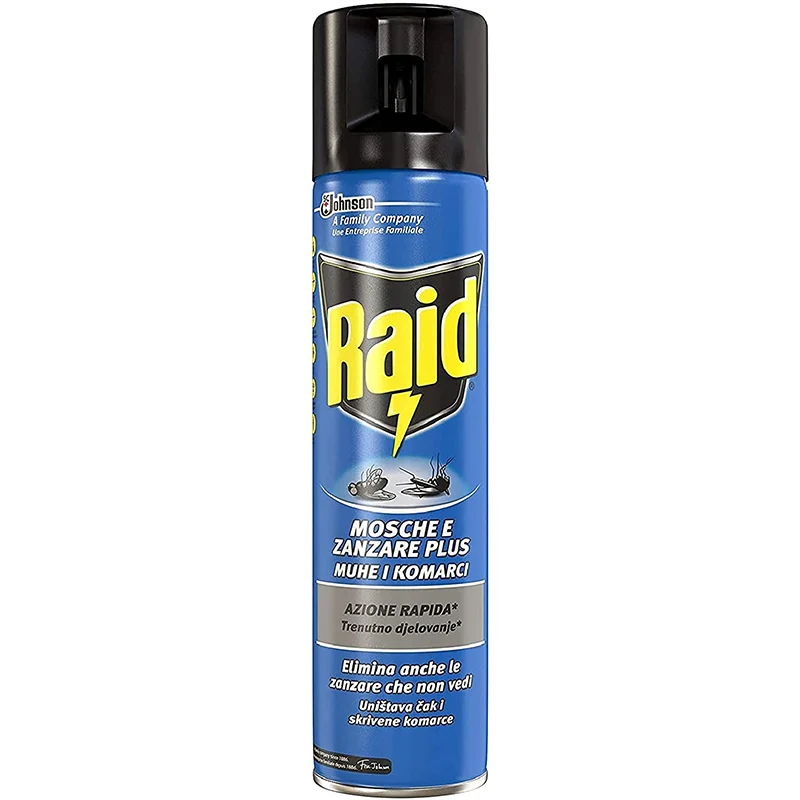 Insetticida Mosche/Zanzare 400 Ml Raid