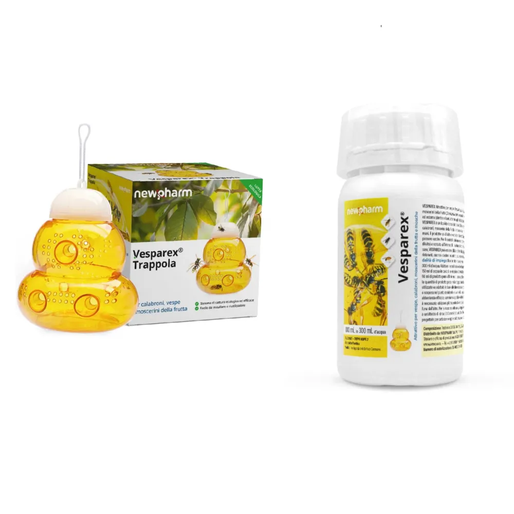 Vesparex trappola con liquido attrattivo