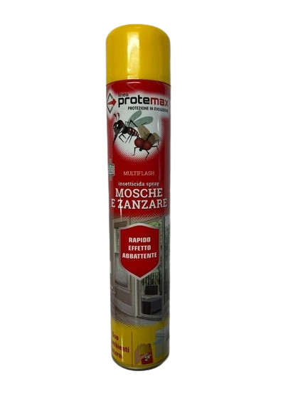 INSETTICIDA SPRAY MOSCHE E ZANZARE