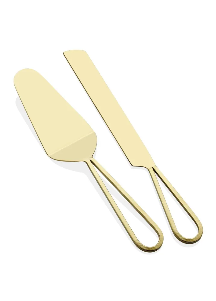 Set da portata per torta Stillo, 2 pezzi – Utensili da dessert eleganti e durevoli Selected Products - 871