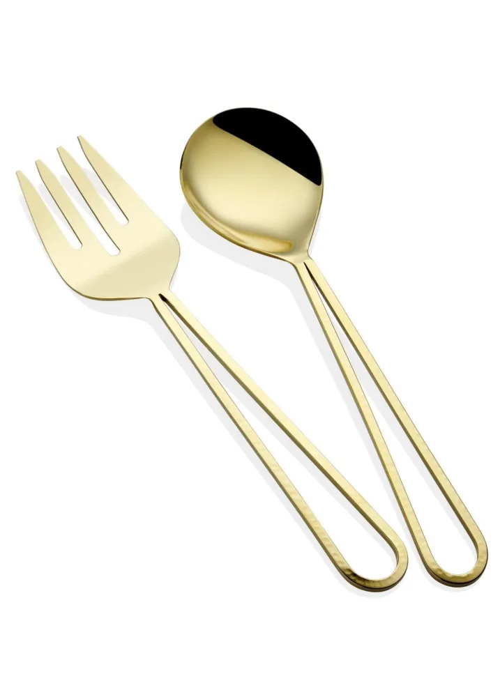 Stillo Set da Insalata, 2 Pezzi – Utensili da Cucina Eleganti e Resistenti Selected Products - 871