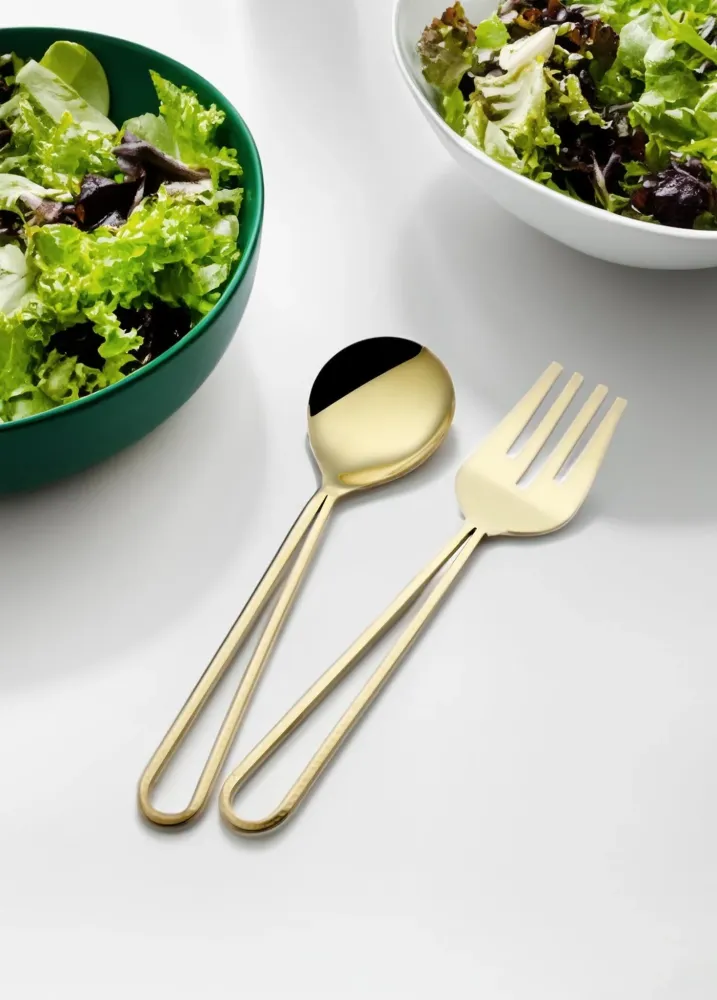 Stillo Set da Insalata, 2 Pezzi – Utensili da Cucina Eleganti e Resistenti Selected Products - 871