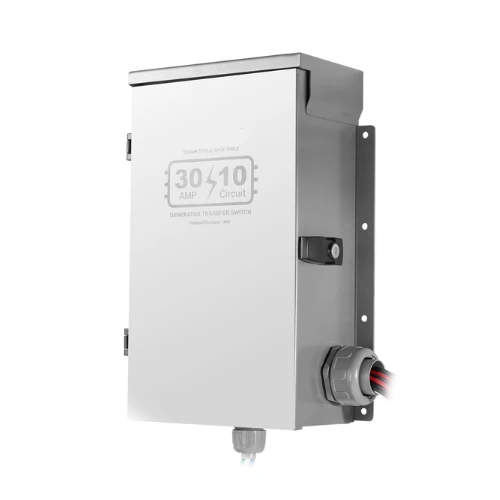 30A Generator Transfer Switch Kit 10 Circuit NEMA 3R 7500W Tradizionale Transfer Switch