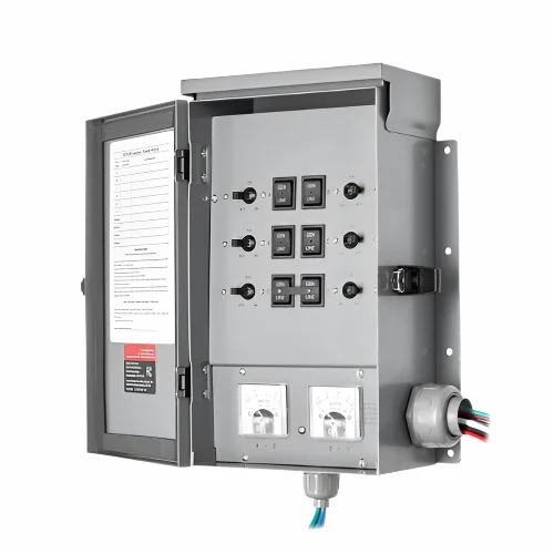 30A Generator Transfer Switch Kit 10 Circuit NEMA 3R 7500W Meccanico Transfer Switch