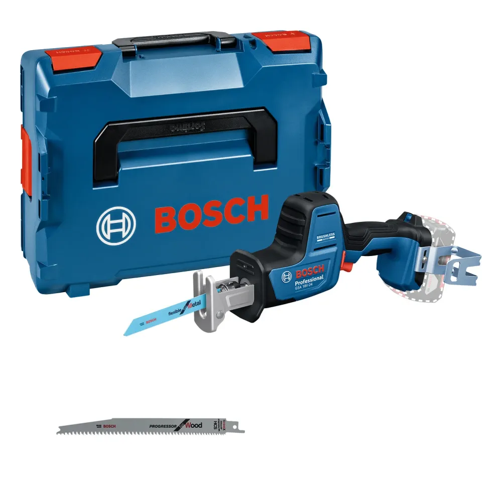 Bosch GSA 18V-24 Da professionista – Sega Universale Batteria 18V - 06016A5101 Tela Rinforzata PVC