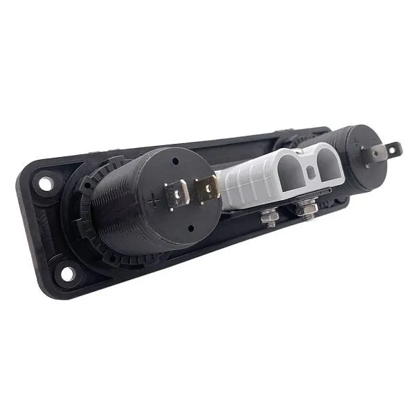 Connettore di Trasferimento Manuale Telaio di installazione Offgridtec Spina Anderson - Presa USB - Accendisigari 8-01-014990