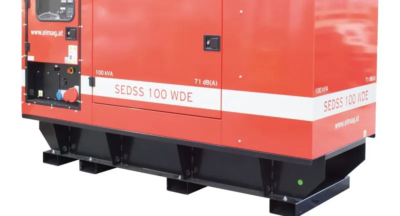 ELMAG Dispositivo di sollevamento per carrelli elevatori (4 aperture) per apparecchi collezione SEDSS 60-250kVA 53710 con...