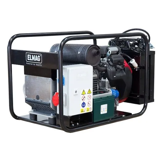 Generatore di corrente ELMAG SEB 13500WDE-AVR con motore HONDA GX630 e controllo AVR 53198