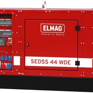 Generatore di corrente ELMAG SEDSS 14WDE con motore KUBOTA D1703M (insonorizzato) 53475 Facile Montaggio