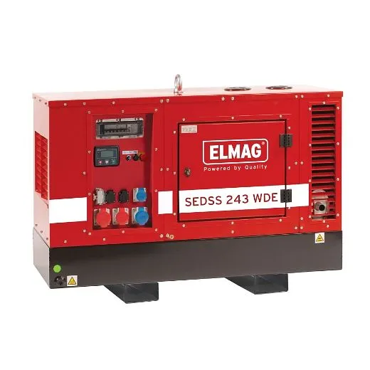 Generatore di corrente ELMAG SEDSS 243WDE-AVR-DSE4520-V2 00754