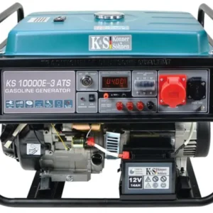 Generatore di corrente E-start benzina Könner &amp; Söhnen 8000W 1x16A(230V)/1x16A(400V) 12V sistema automatico di ali...