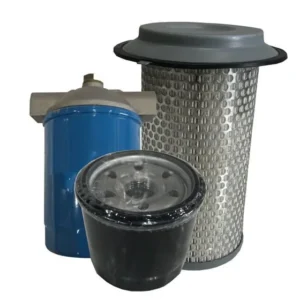 Set filtri Hahn &amp; Sohn per generatori diesel HDE 14000 SA3 11776 con 5 Prese Schuko Protette