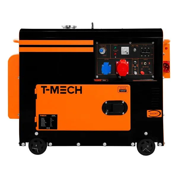 Supporto Antivibrazioni Gomma Generatore diesel T-Mech generatore di corrente trifase 400 V silenzioso 210369
