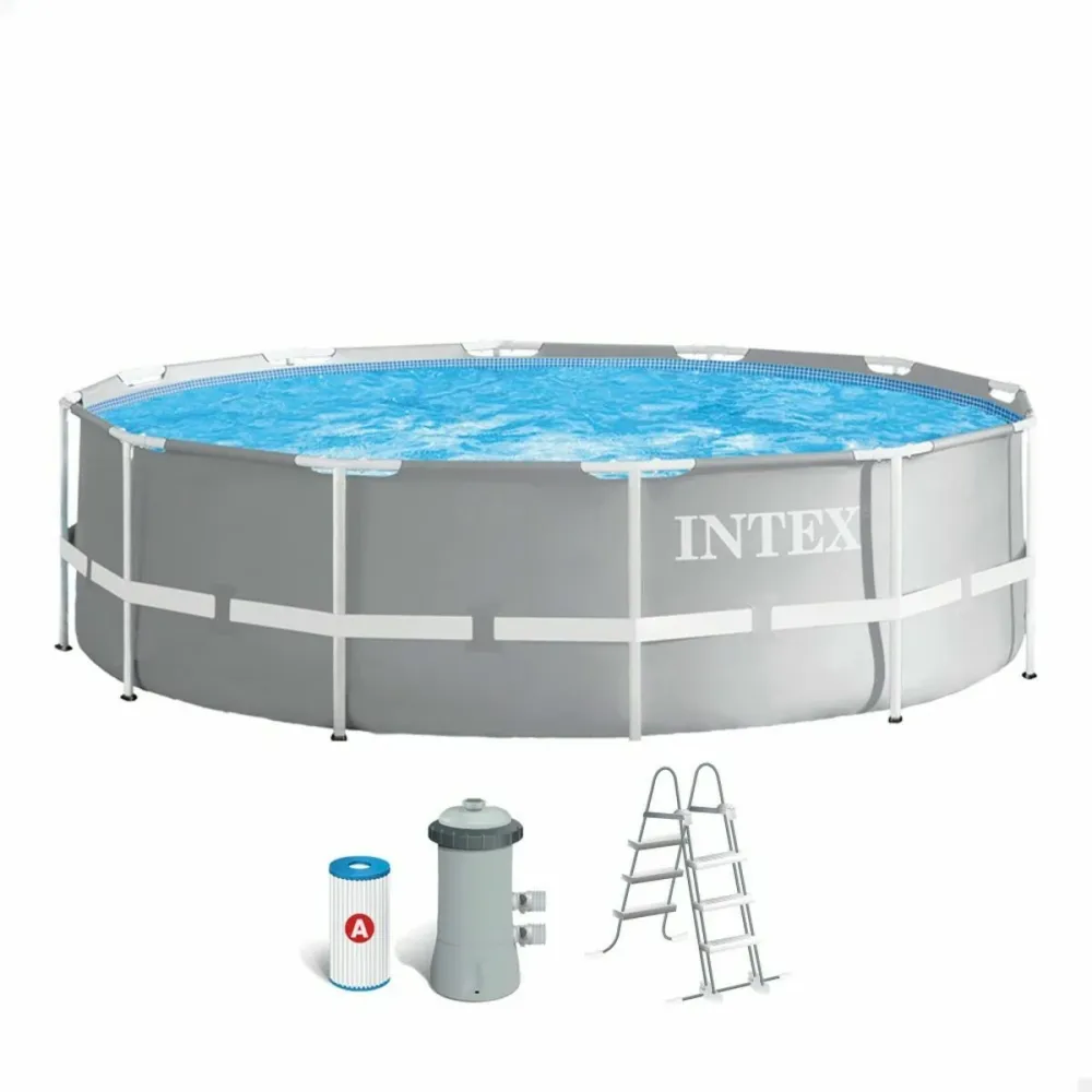 Piscina Desmontável Intex Prism Frame 366 x 99 x 366 cm 366 x 99 cm 8592 l
