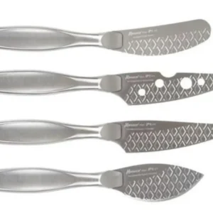 Boska Cheese Knife Set acciaio inossidabile argento 190x190x2mm BO307096