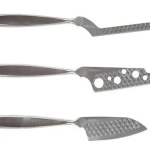 Boska Cheese Knife Set Monaco+ Acciaio inossidabile argento 277x143x20mm BO307095