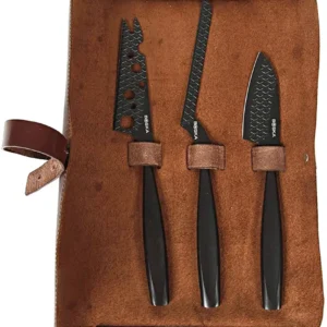 Boska Cheese Knife Set Monaco+ Schwarz BO307089