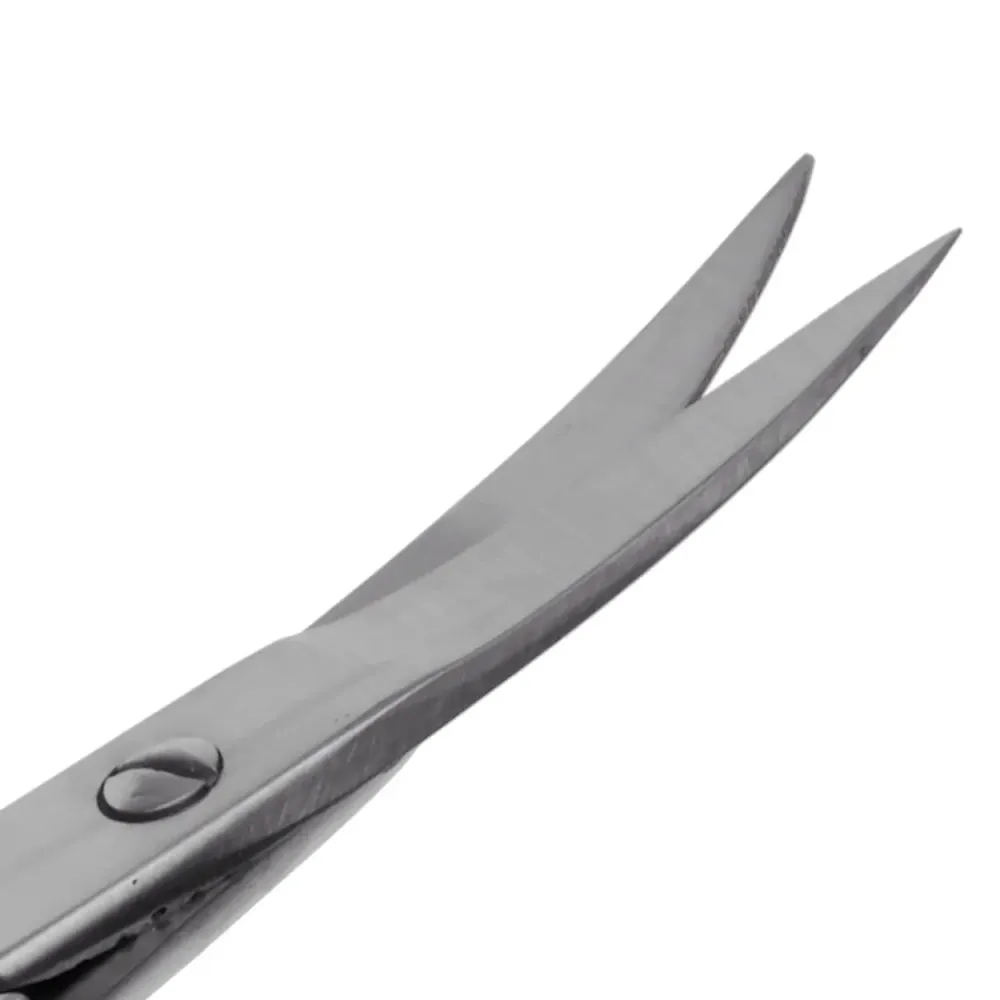 Custodia da tasca - Custodia per cura delle unghie per mancini - Set di manicure di alta qualità - 3 pezzi - Pinzetta per...